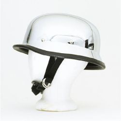 Chrome German Novelty Helmet