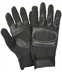 Hard Knuckle Gloves Black Color