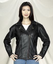 Ladies Motorcycle Jacket, Zipout Thinsulate Lining