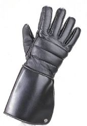 All Leather gaunlet gloves with thinsulate lining