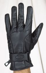 Leather Gloves With Gel
