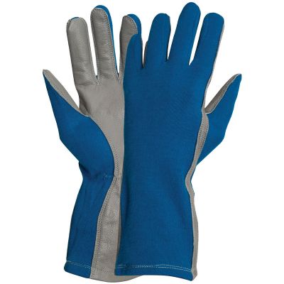 Nomex Flight Gloves in Royal Blue Color