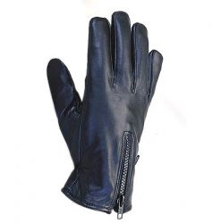 Driving Gloves with zipper, No Lining