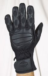 Leather Gloves With Gel