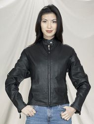 Ladies Racer Jacket with Snap Collar and Zipout Thinsulate
