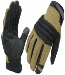 Stryker Padded Knuckle Gloves Tan Color