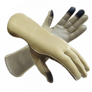 Nomex Flight Gloves with i Touch Screen Fingers in Desert Tan Color