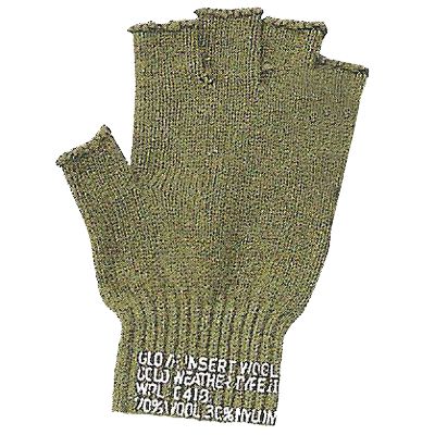 Fingerless Wool Gloves