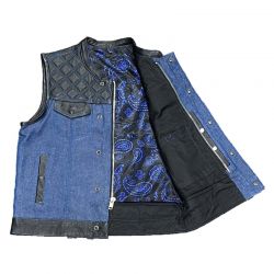 Motorcycle Denim Vest